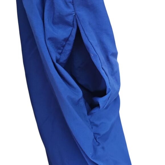 Swim365 One Piece Romper Swimsuit Front Pockets Built In Padded Bra Blue Sz 26W - Picture 2 of 14